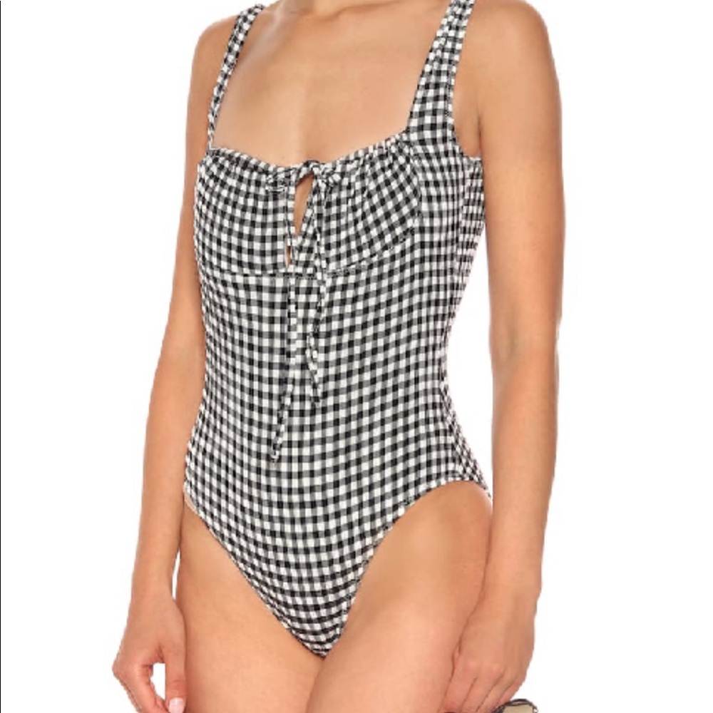 Solid & Striped Gingham One Piece Ellery Swimsuit